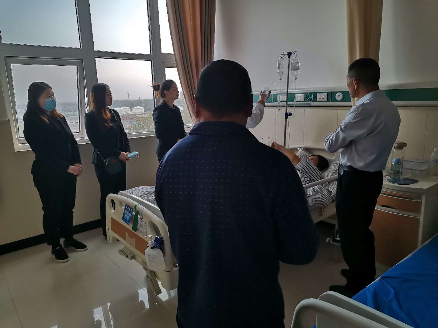 積善行，思利他——喜有沃單總看望慰問病患